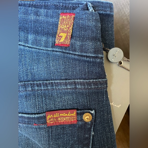 NWT 7 For All Mankind Jeans Kimmie Bootcut Dark blue sz 26 - Picture 9 of 12